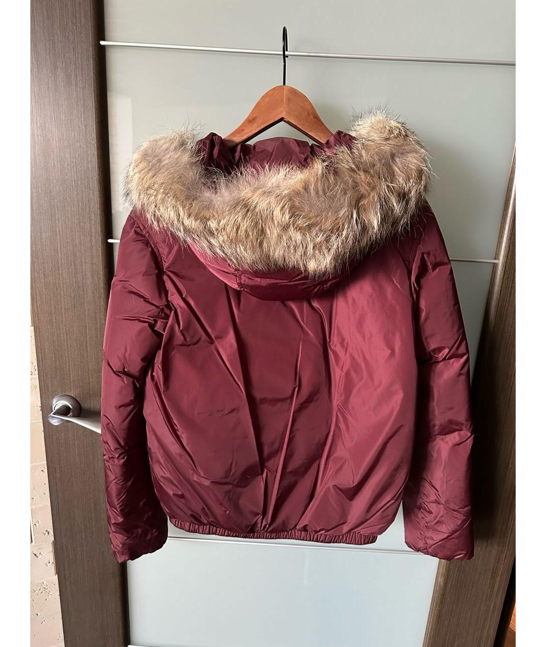 LEMPELIUS Бордовая полиамидовая куртка, фото 2