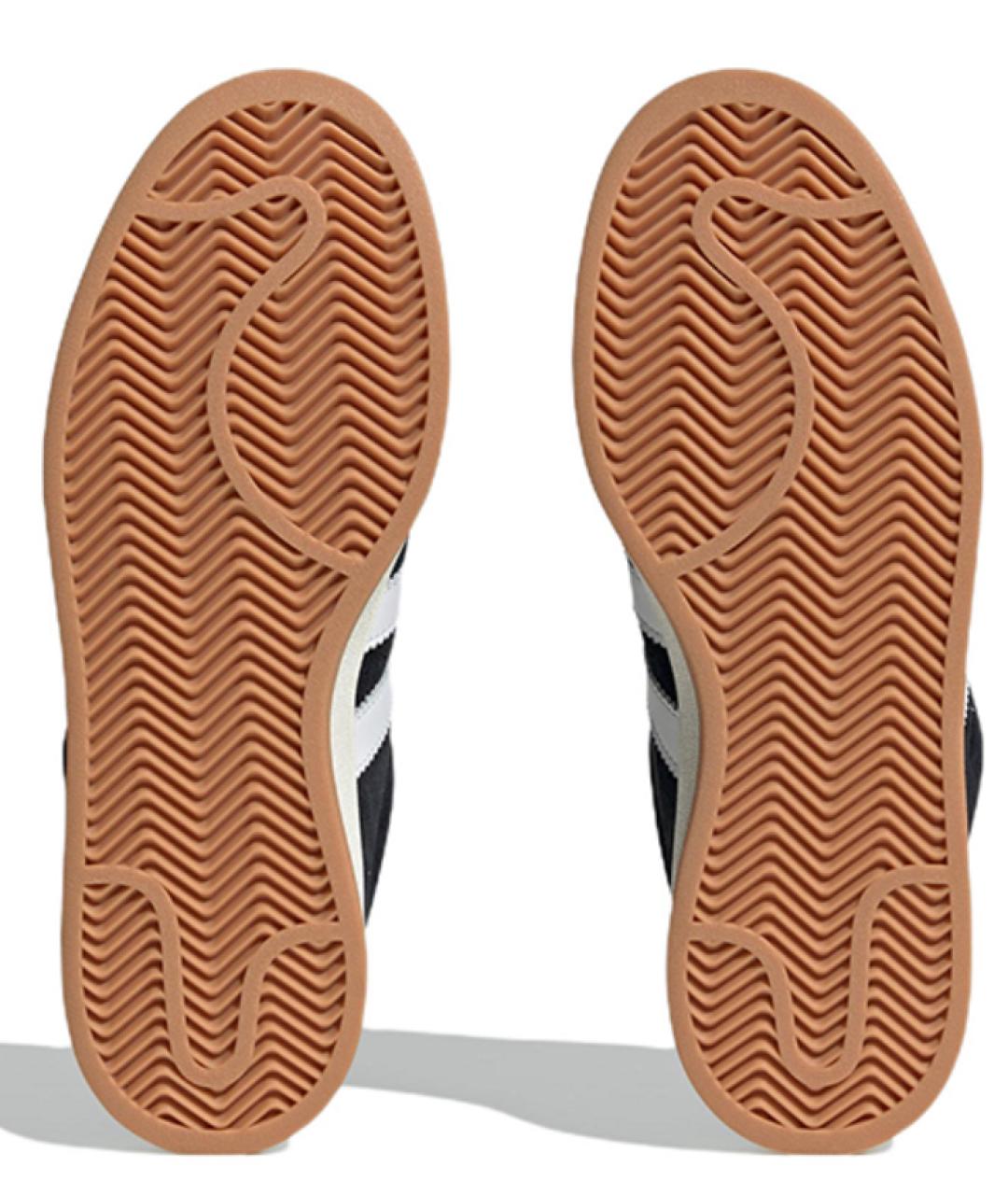 ADIDAS Черные замшевые низкие кроссовки / кеды, фото 5