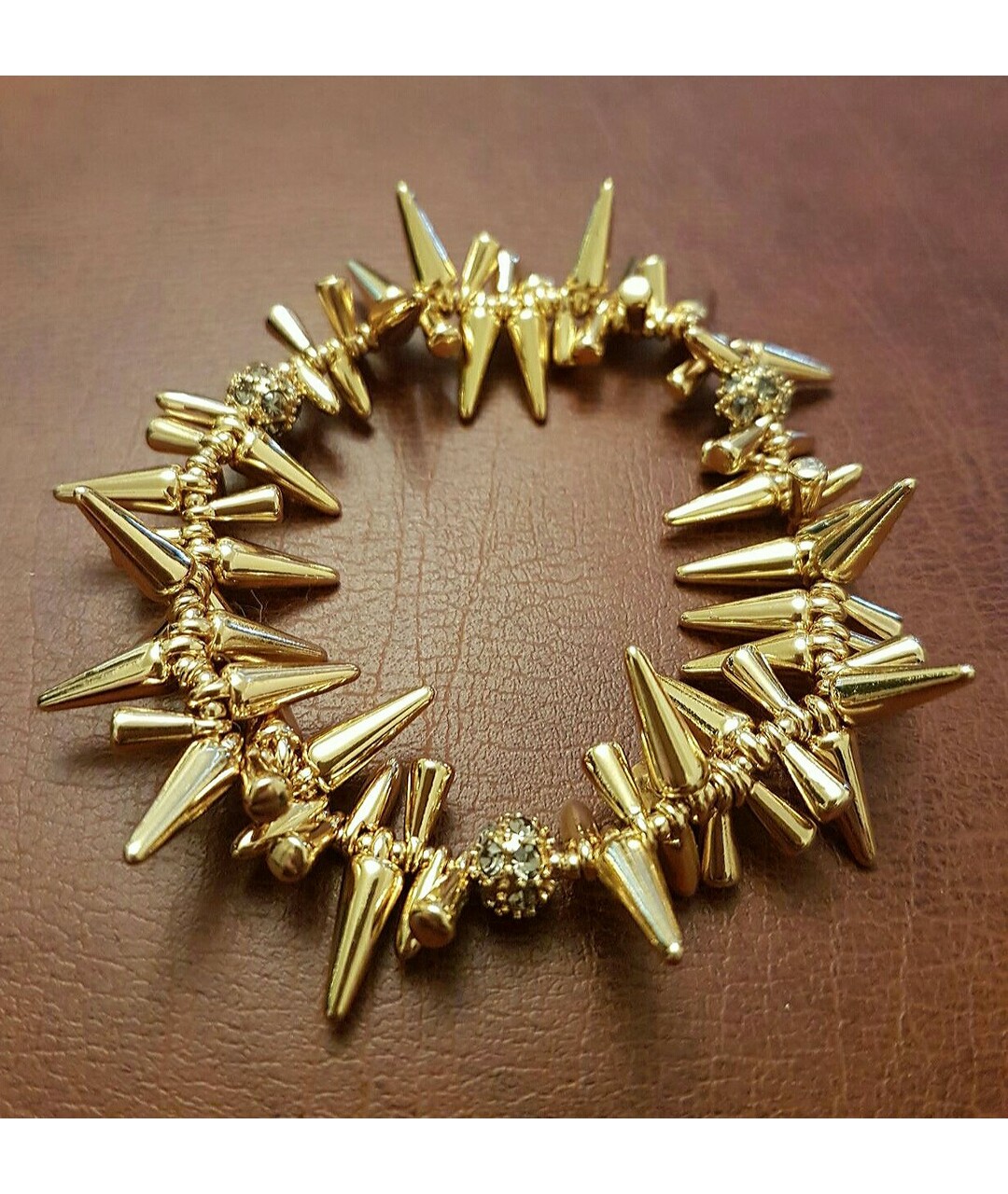 MARCHESA Золотой позолоченный браслет, фото 3