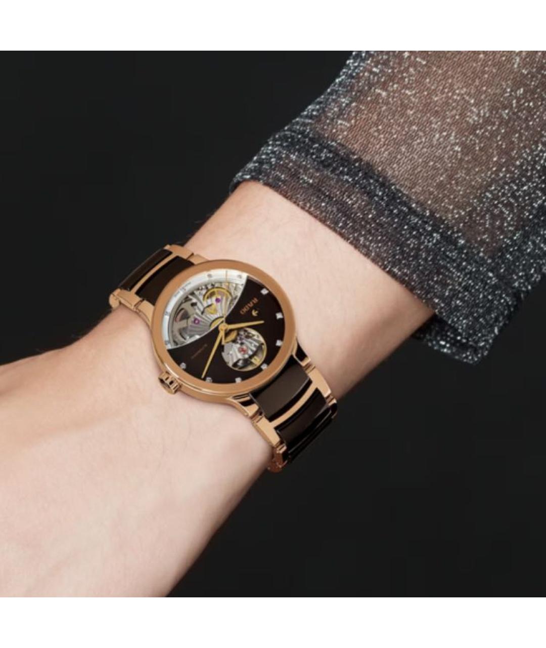 RADO Коричневые часы, фото 7