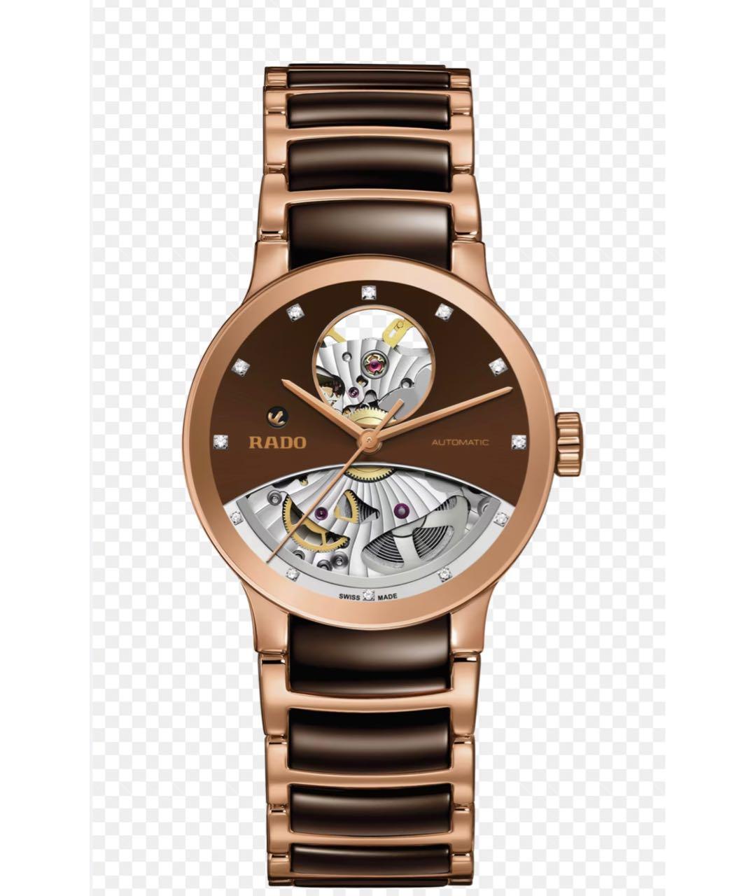 RADO Коричневые часы, фото 8