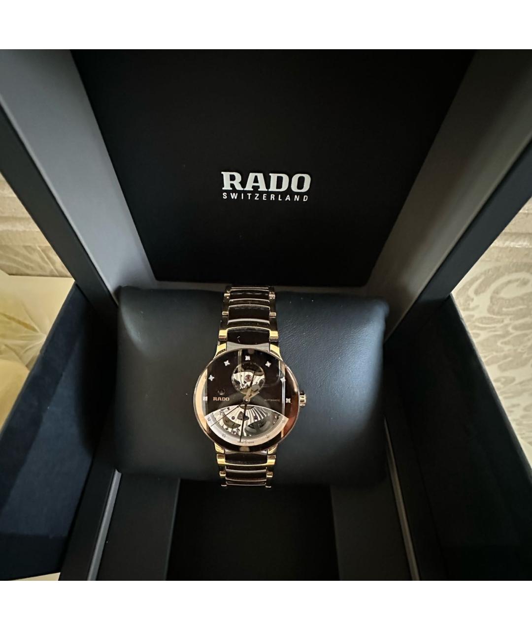 RADO Коричневые часы, фото 4