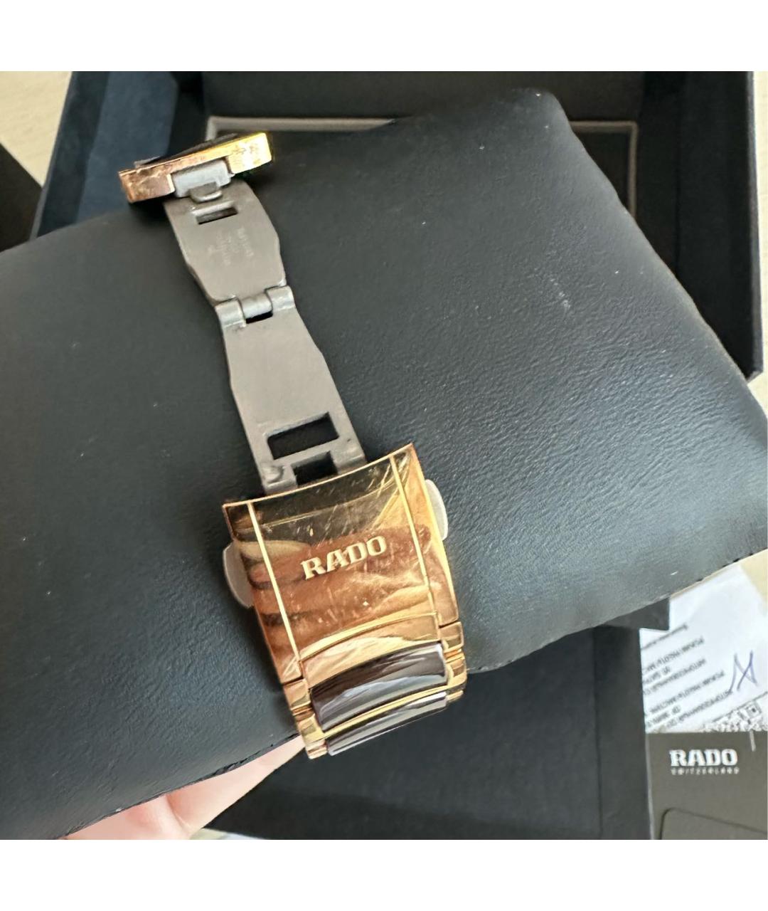 RADO Коричневые часы, фото 3