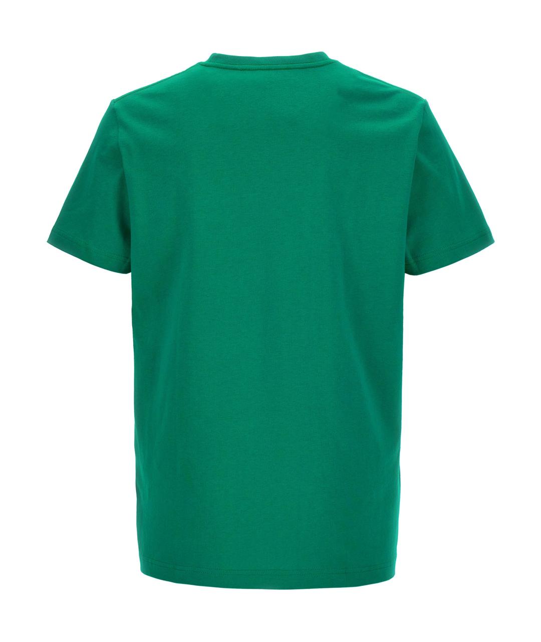 A.P.C. Зеленая хлопковая футболка, фото 2
