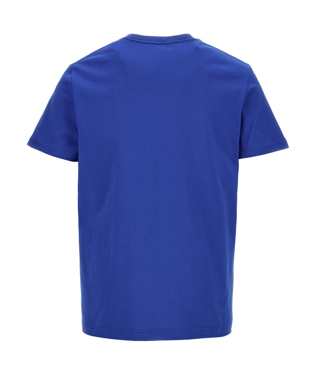 A.P.C. Синяя хлопковая футболка, фото 2