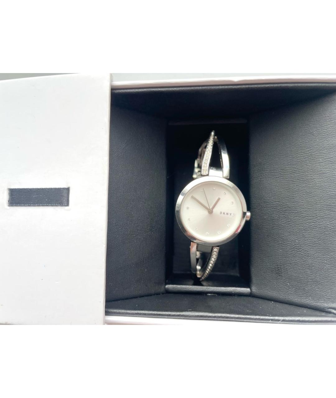 DKNY Серебряные часы, фото 8