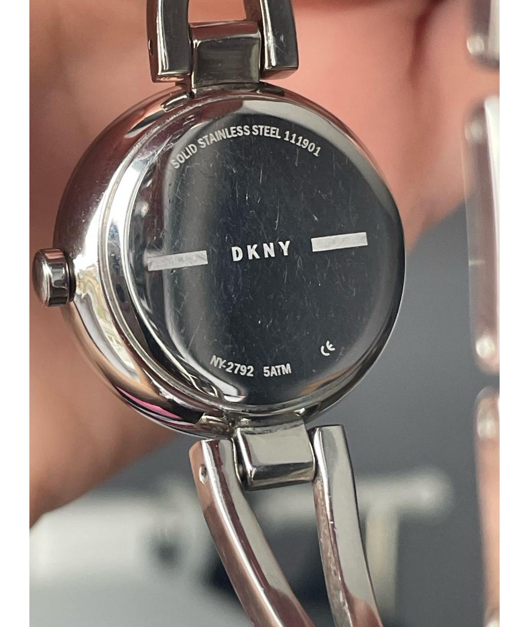 DKNY Серебряные часы, фото 3