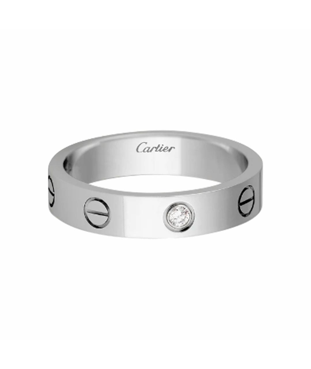 CARTIER Серебряное кольцо из белого золота, фото 1