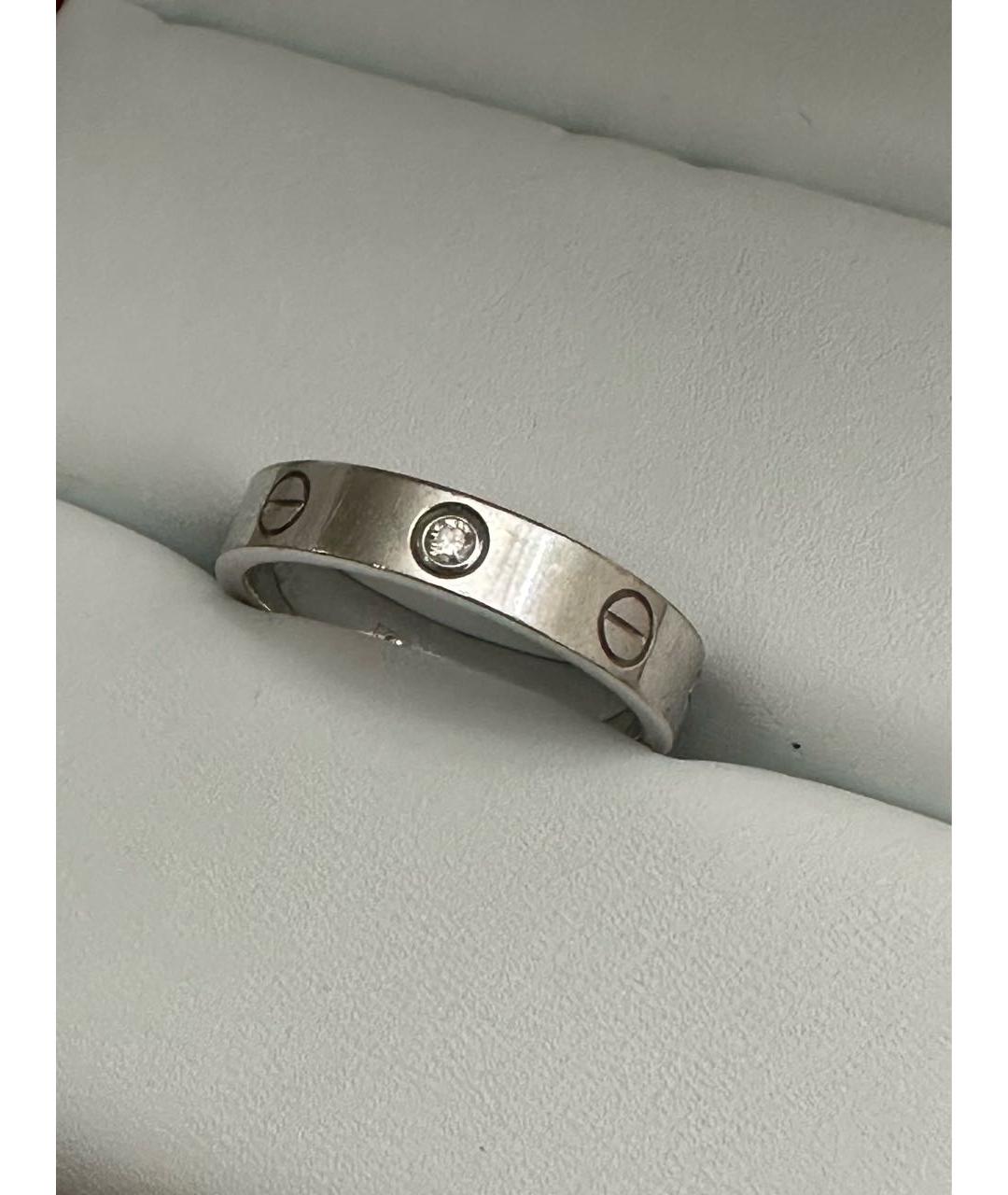CARTIER Серебряное кольцо из белого золота, фото 2