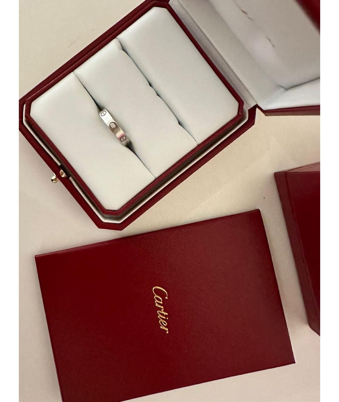 CARTIER Серебряное кольцо из белого золота, фото 5