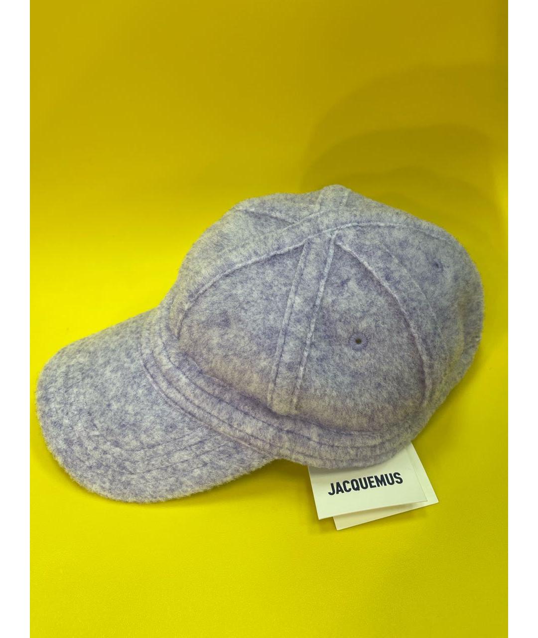JACQUEMUS Фиолетовая кепка, фото 2