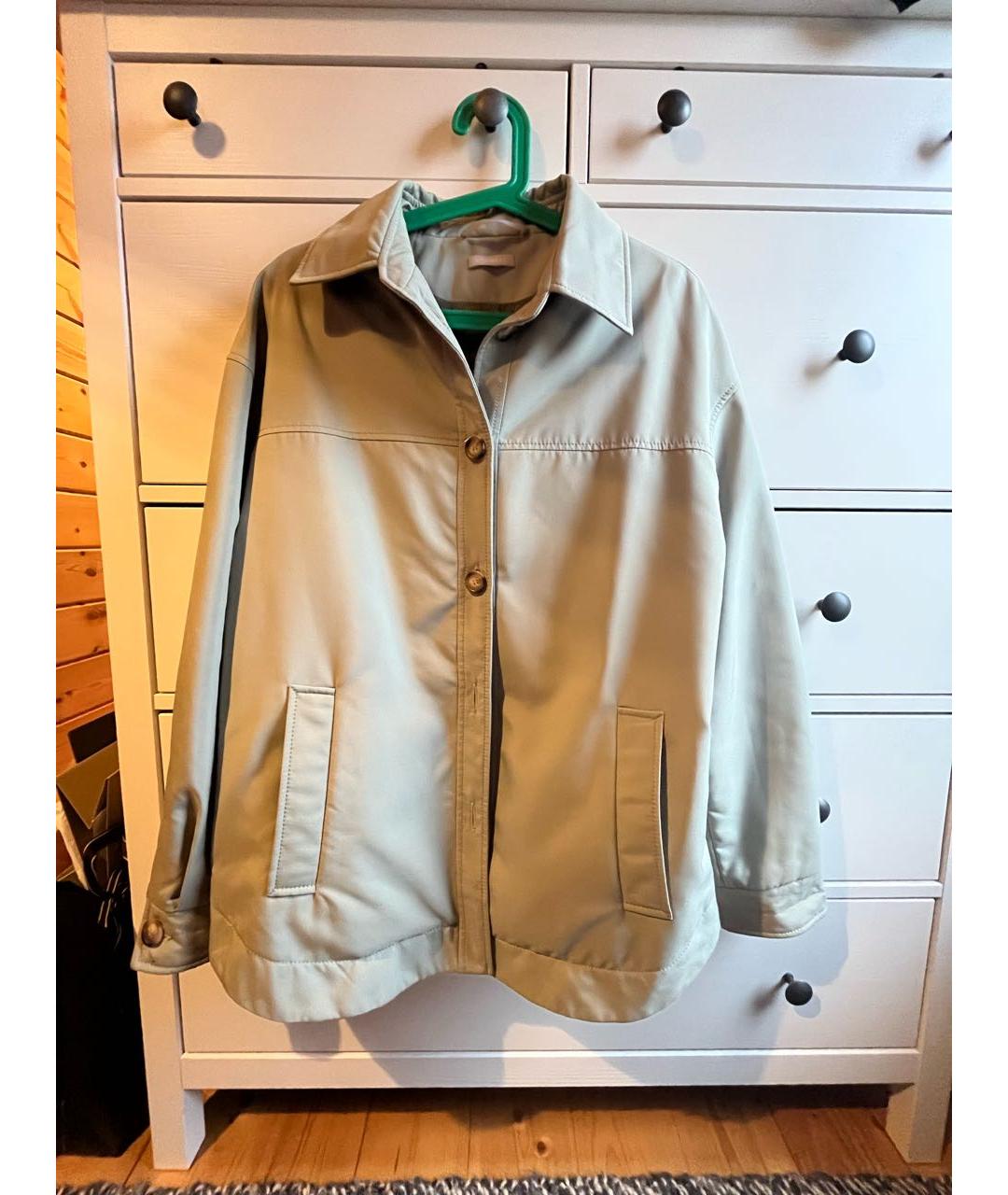 12 STOREEZ Зеленая полиэстеровая куртка, фото 8