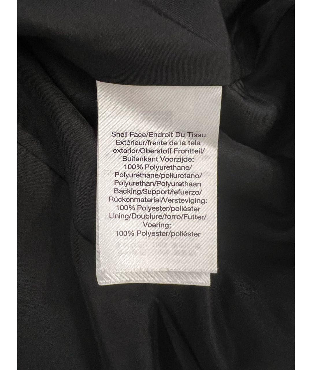 DKNY Коричневая полиуретановая куртка, фото 8
