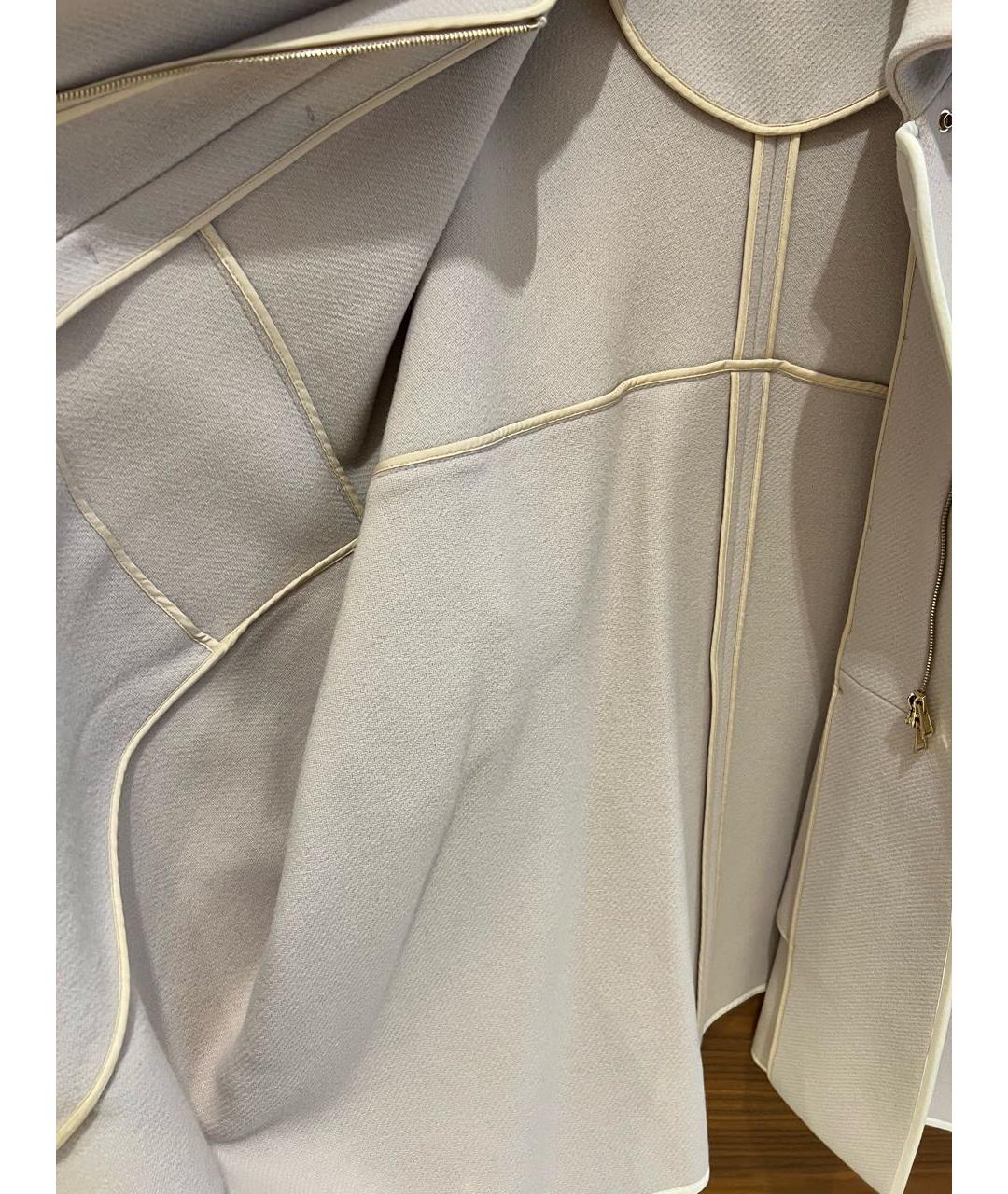 CHLOE Бежевое шерстяное пальто, фото 5