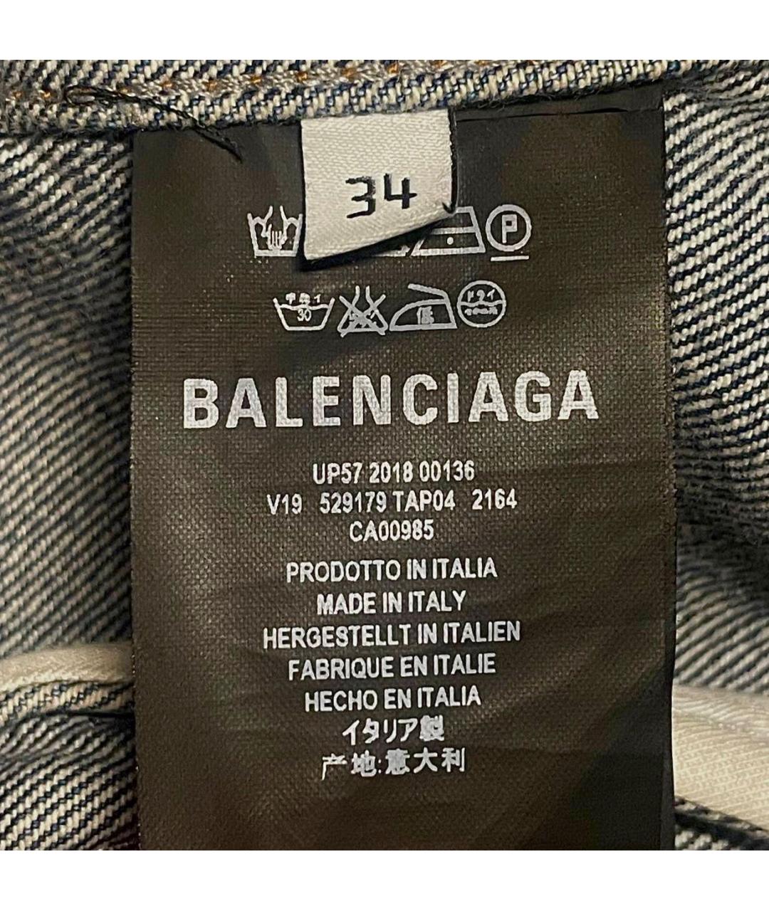 BALENCIAGA Деним куртка, фото 6