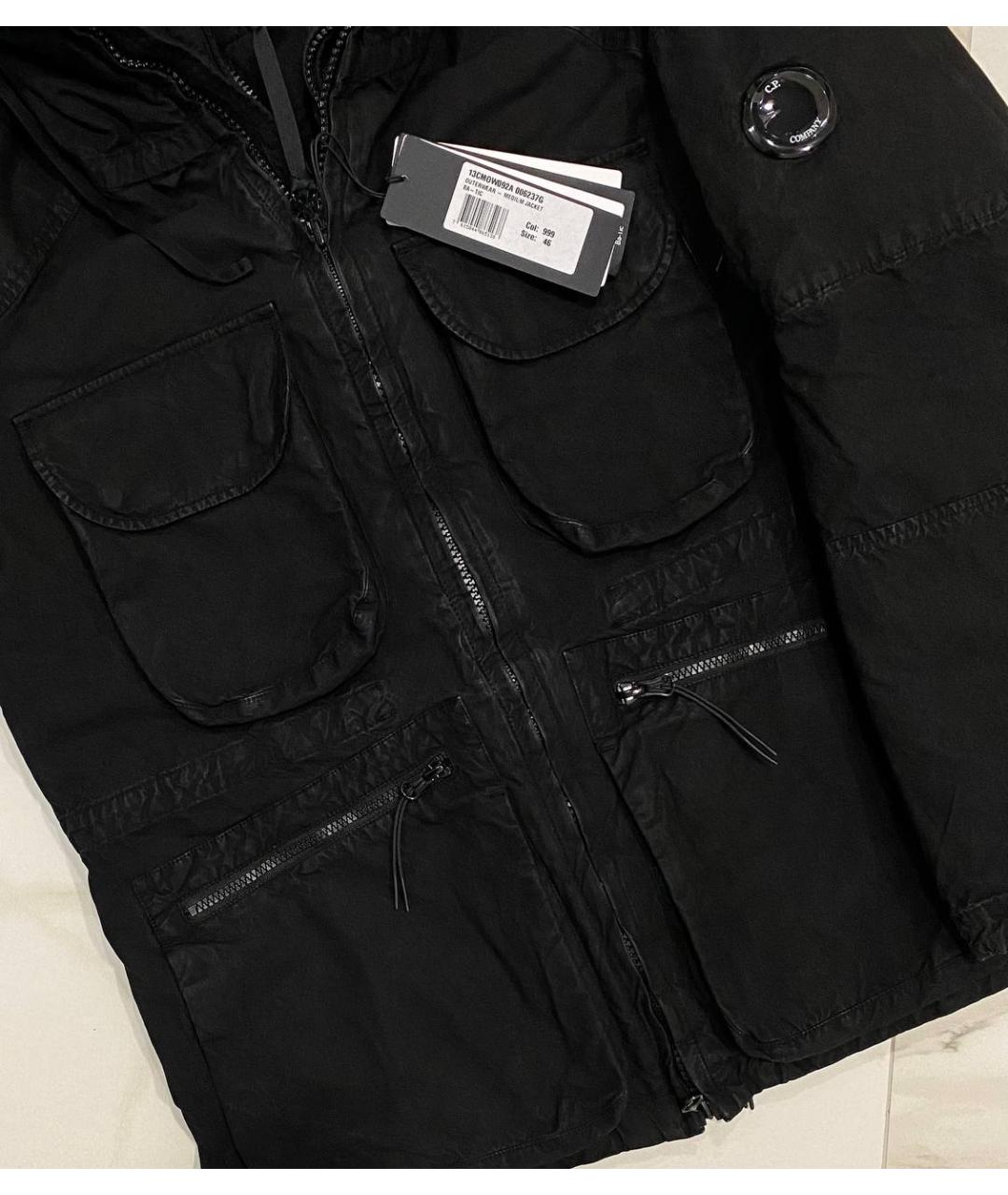 CP COMPANY Черная куртка, фото 4