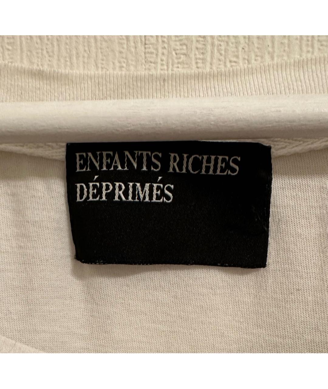 Enfants Riches Déprimés Белая хлопковая футболка, фото 5