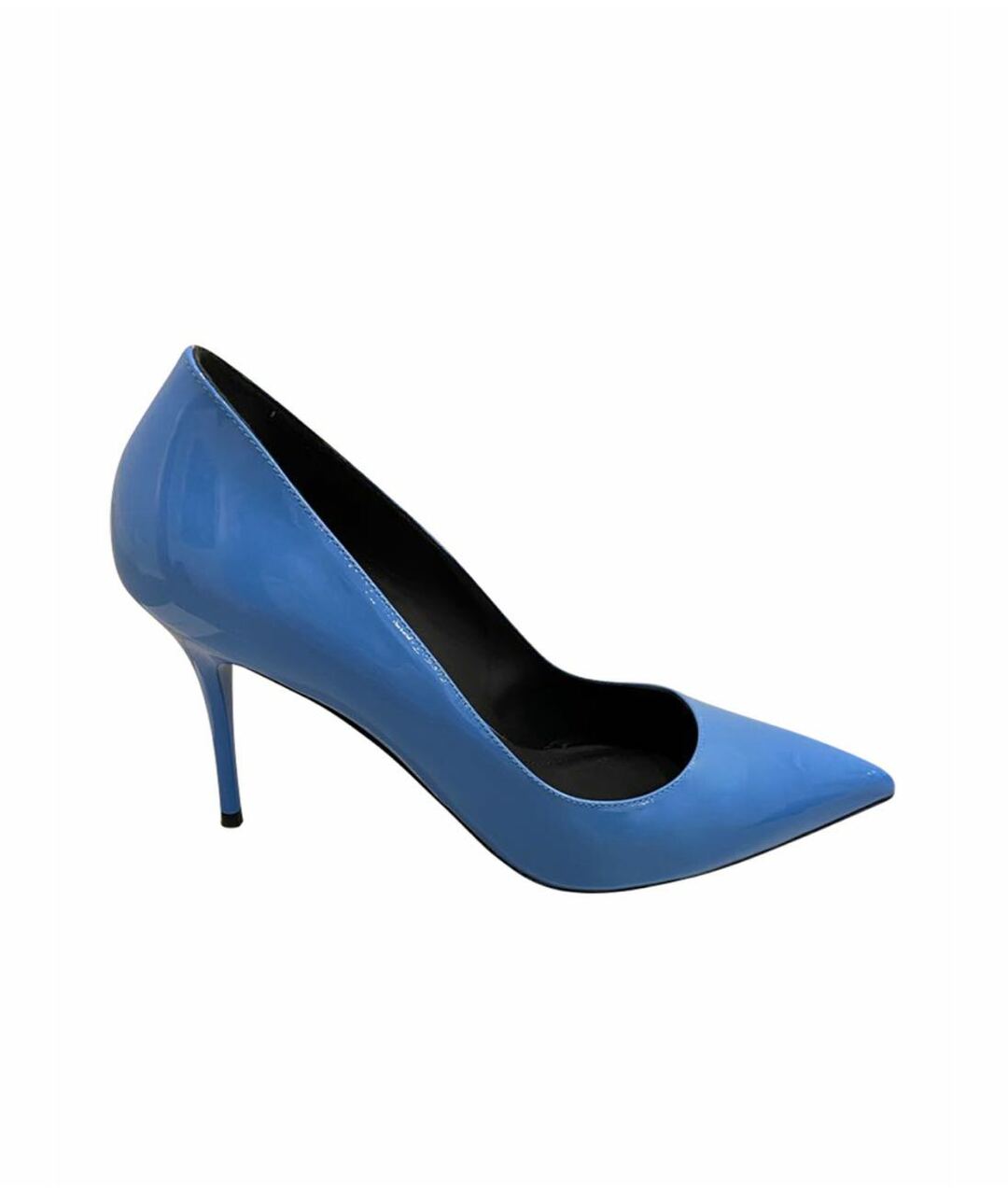 GIAN MARCO LORENZI Голубые кожаные туфли, фото 1