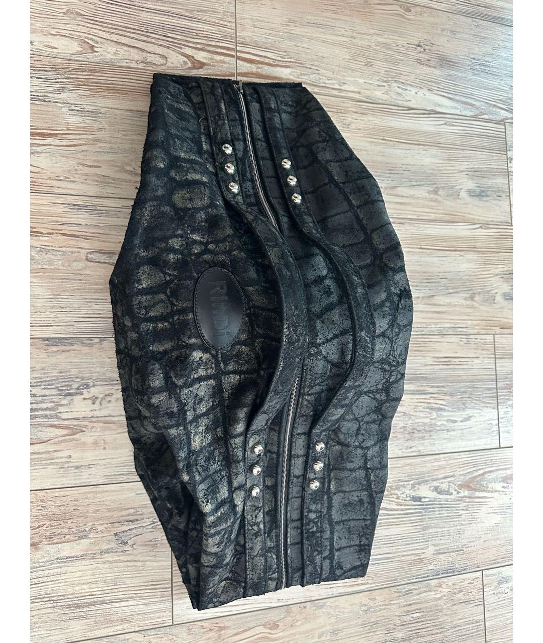 RINDI Коричневая меховая шуба, фото 5