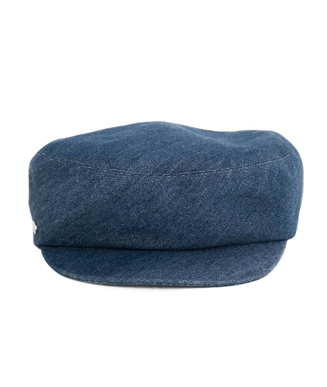 HERMES PRE-OWNED Синяя хлопковая кепка, фото 2
