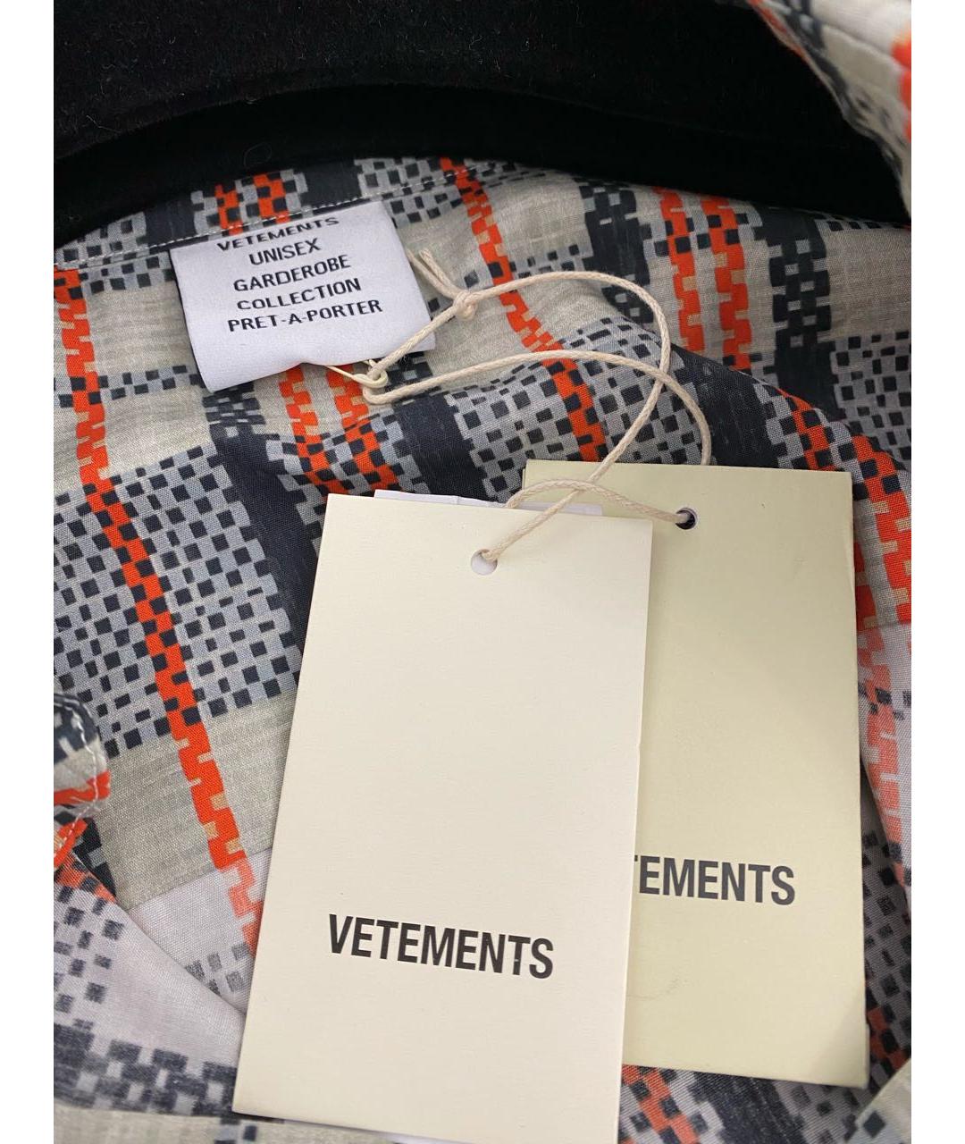 VETEMENTS Хлопковая рубашка, фото 3