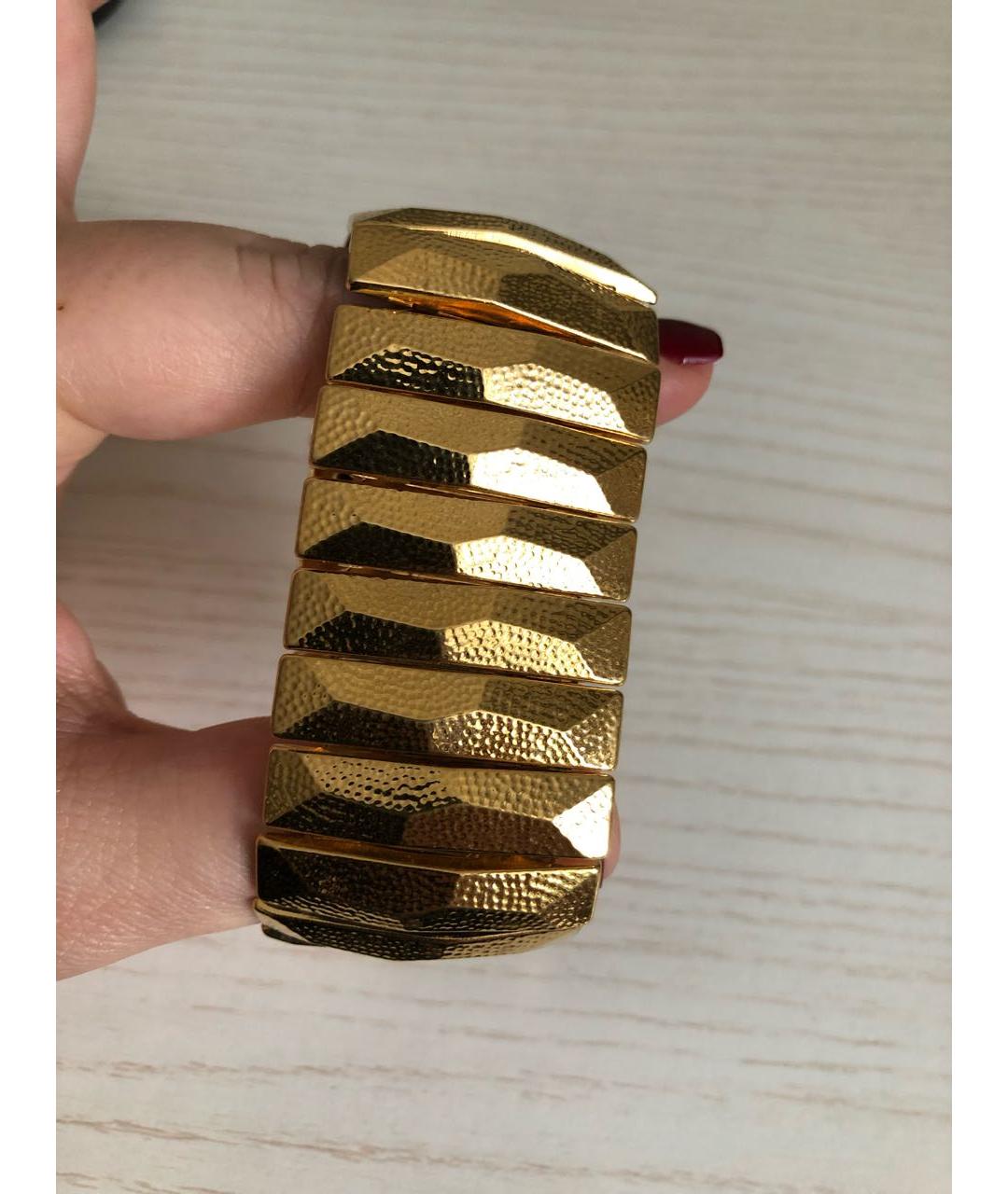 MONET Золотой металлический браслет, фото 2