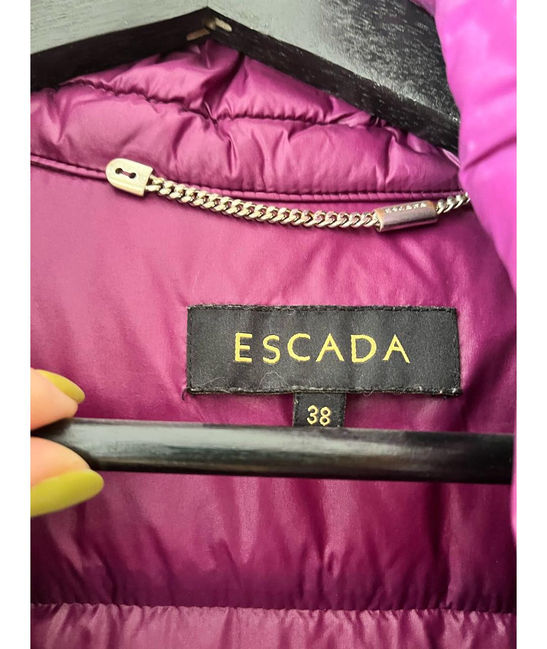 ESCADA Фиолетовый пуховик, фото 3