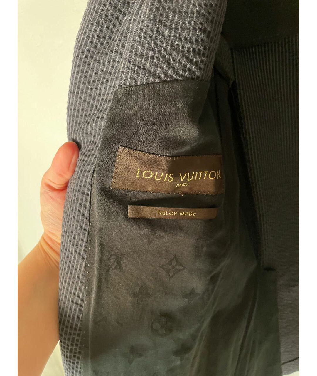 LOUIS VUITTON PRE-OWNED Серый пиджак, фото 3