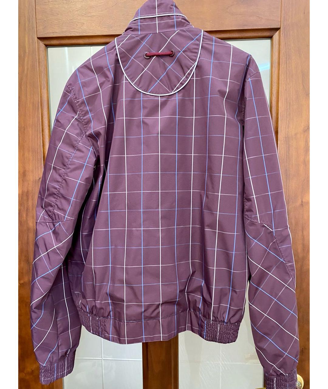 HUGO BOSS Бордовая полиамидовая куртка, фото 2