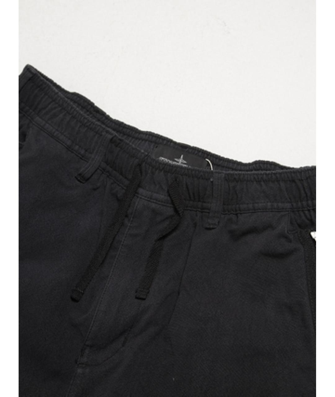 STONE ISLAND SHADOW PROJECT Черные полиамидовые повседневные брюки, фото 3