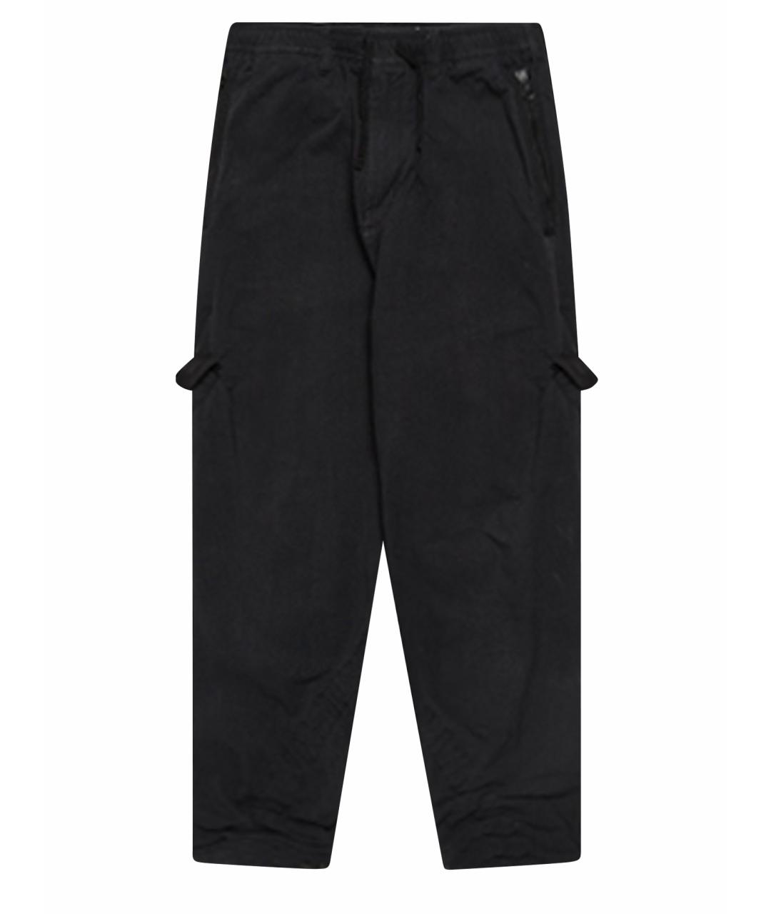 STONE ISLAND SHADOW PROJECT Черные полиамидовые повседневные брюки, фото 1