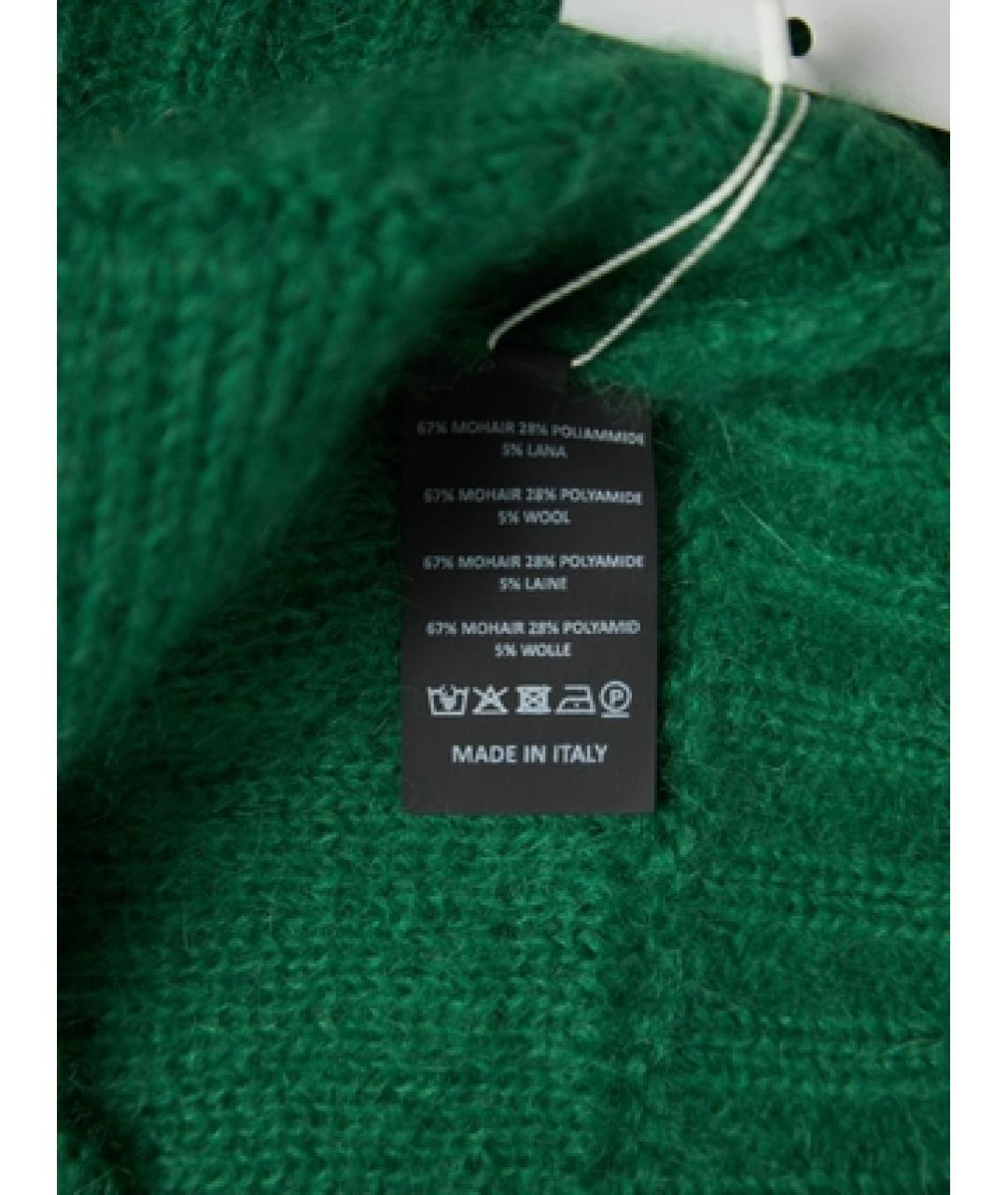 RAF SIMONS Зеленый шерстяной джемпер / свитер, фото 7