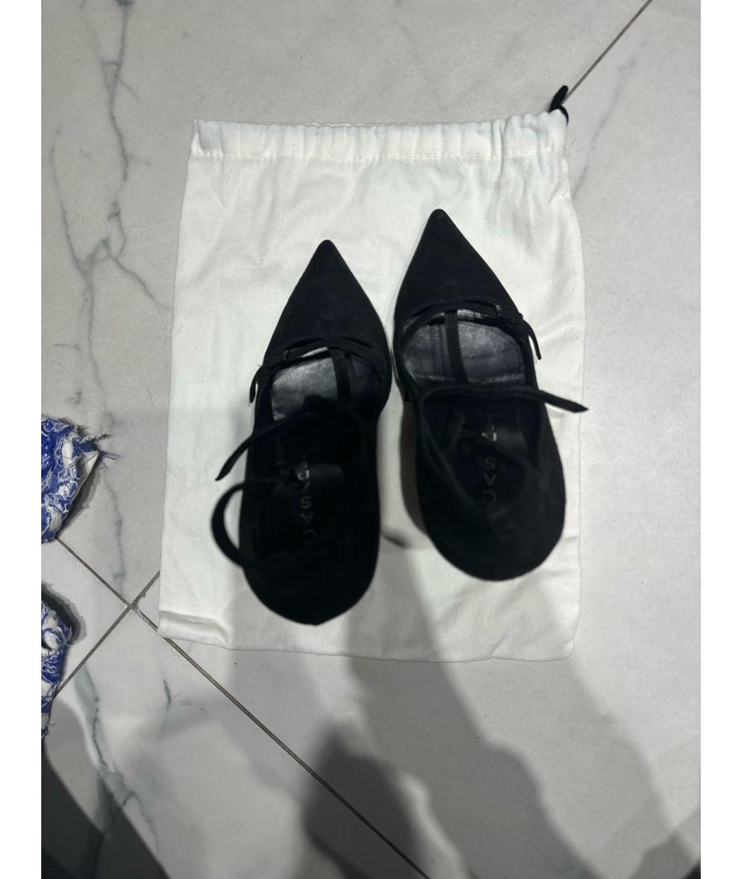 CASADEI Черные туфли из экзотической кожи, фото 3