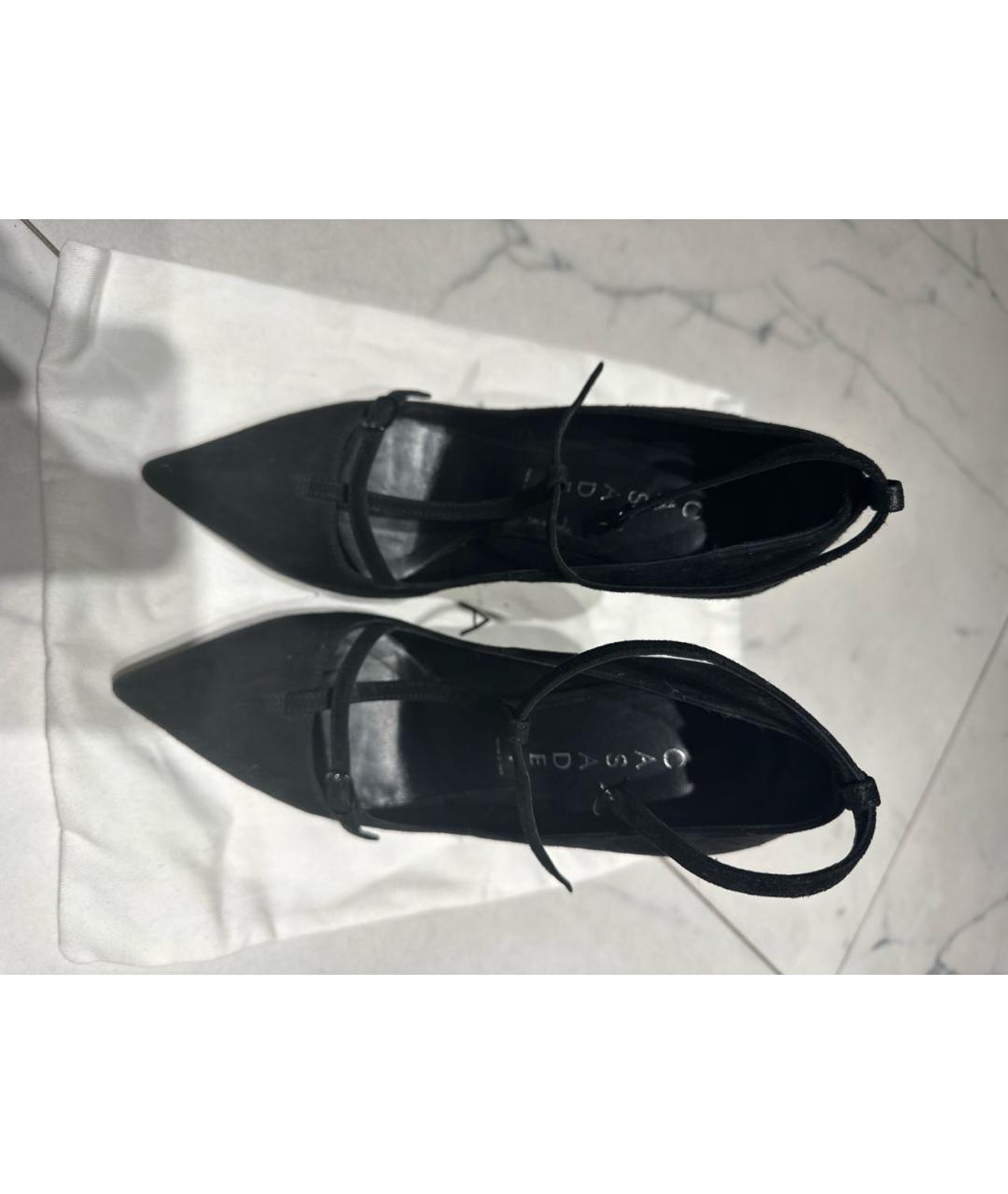 CASADEI Черные туфли из экзотической кожи, фото 2