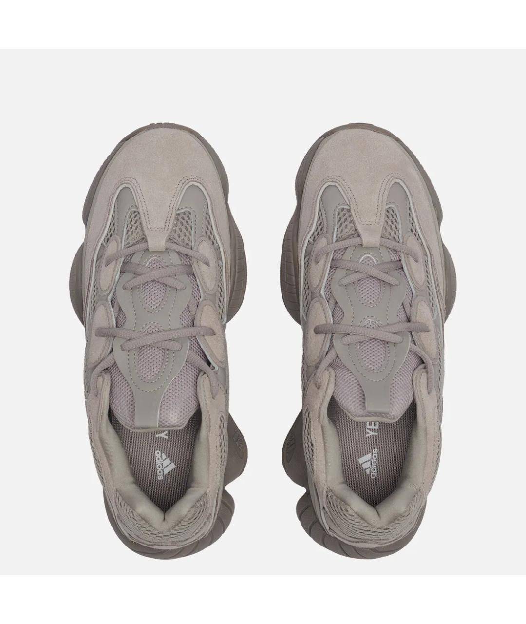 ADIDAS YEEZY Серые замшевые кроссовки, фото 3
