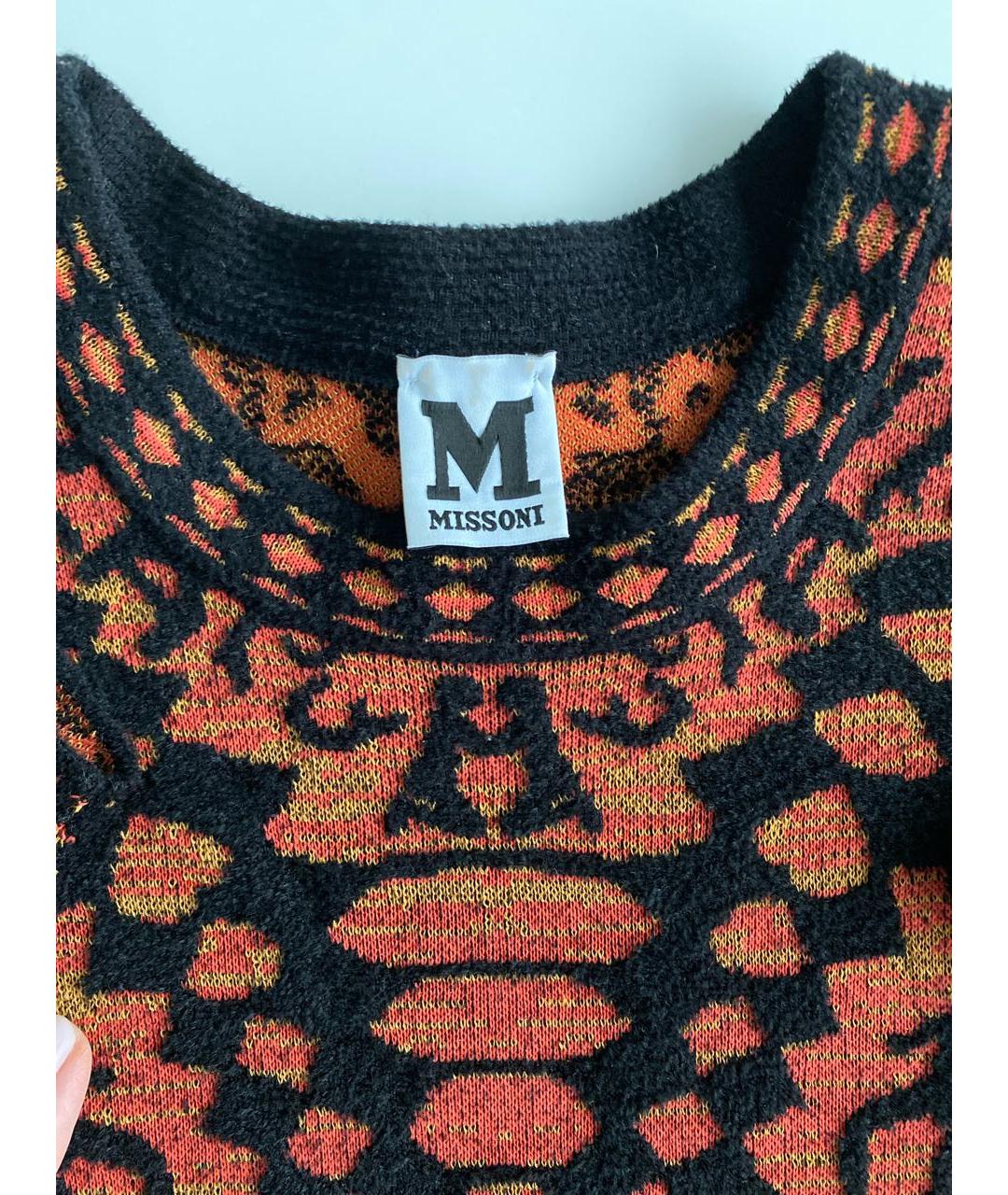 M MISSONI Мульти полиамидовое коктейльное платье, фото 4