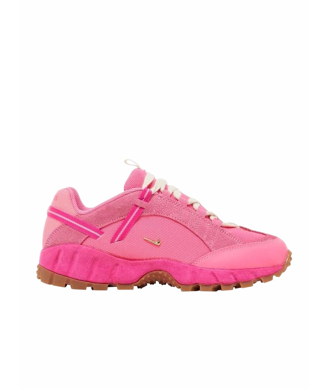 NIKE Розовые замшевые кроссовки, фото 1