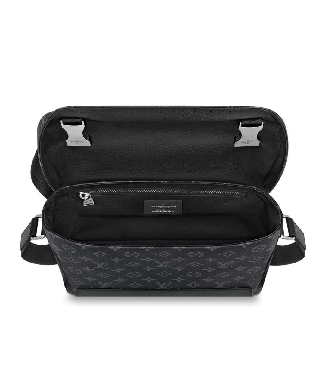 LOUIS VUITTON Черная сумка на плечо, фото 4