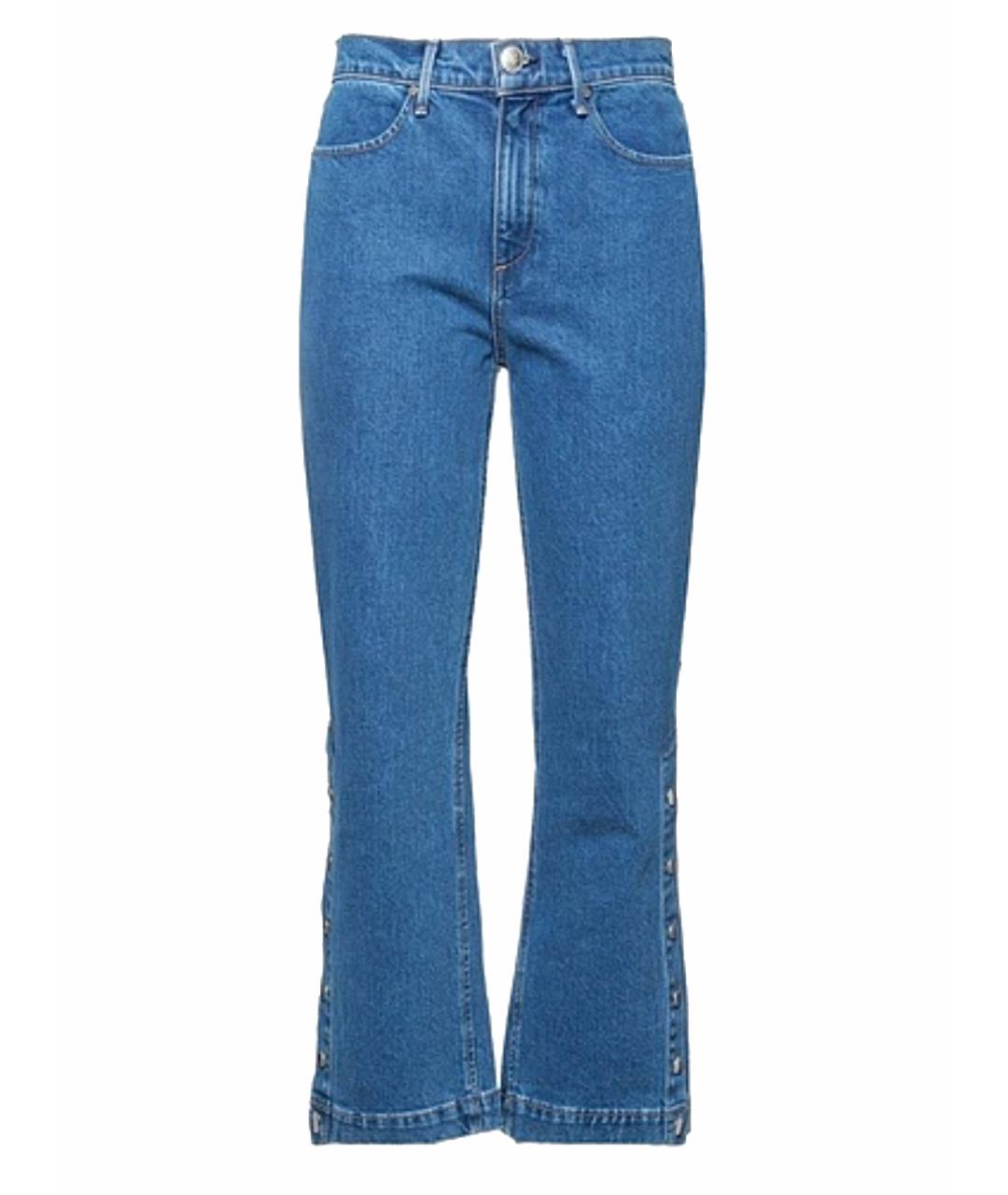RAG&BONE Синие хлопковые джинсы клеш, фото 1