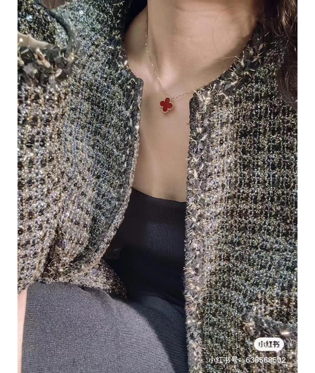 VAN CLEEF & ARPELS Бордовое колье из розового золота, фото 5