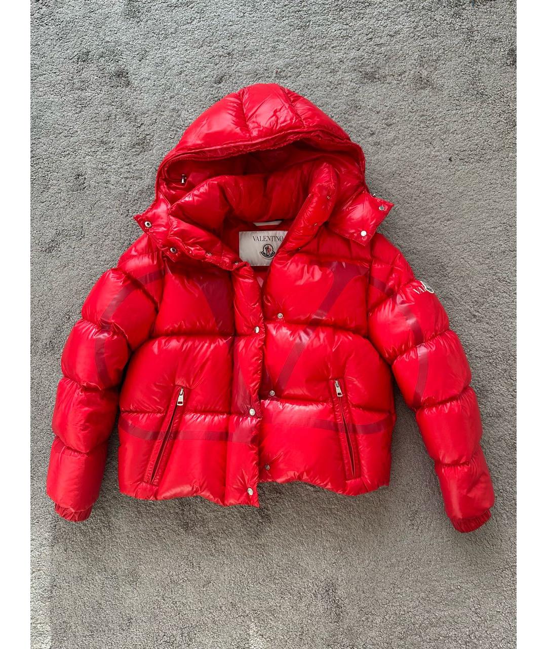 MONCLER Красная куртка, фото 8