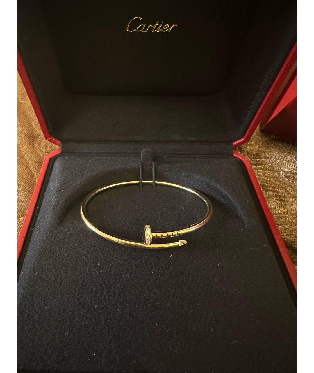 CARTIER Золотой браслет из желтого золота, фото 2