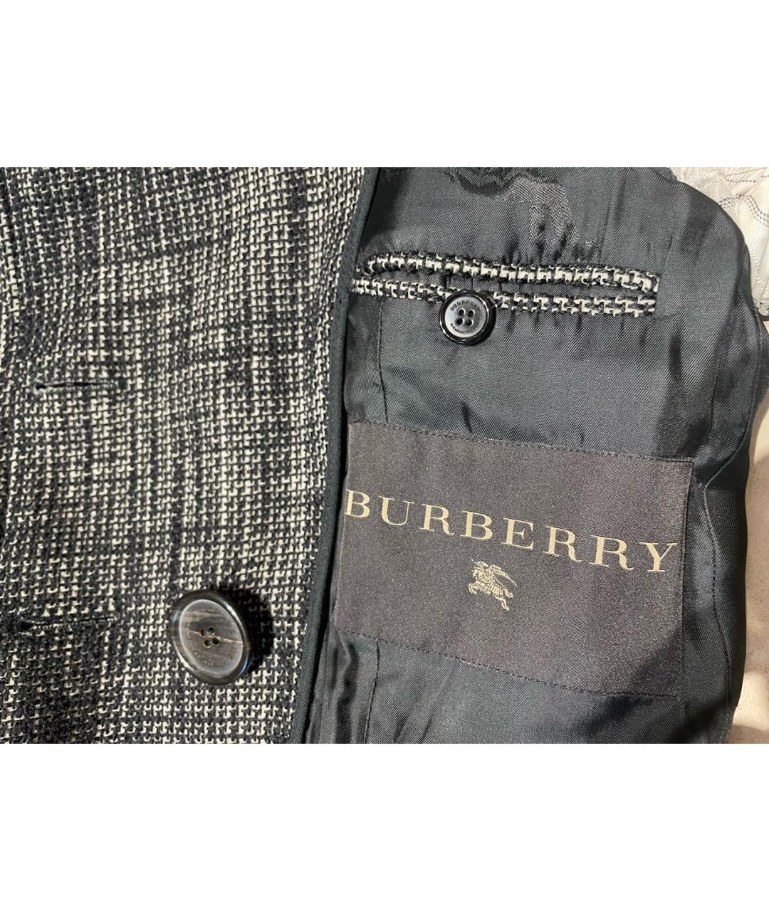 BURBERRY Шерстяное пальто, фото 4