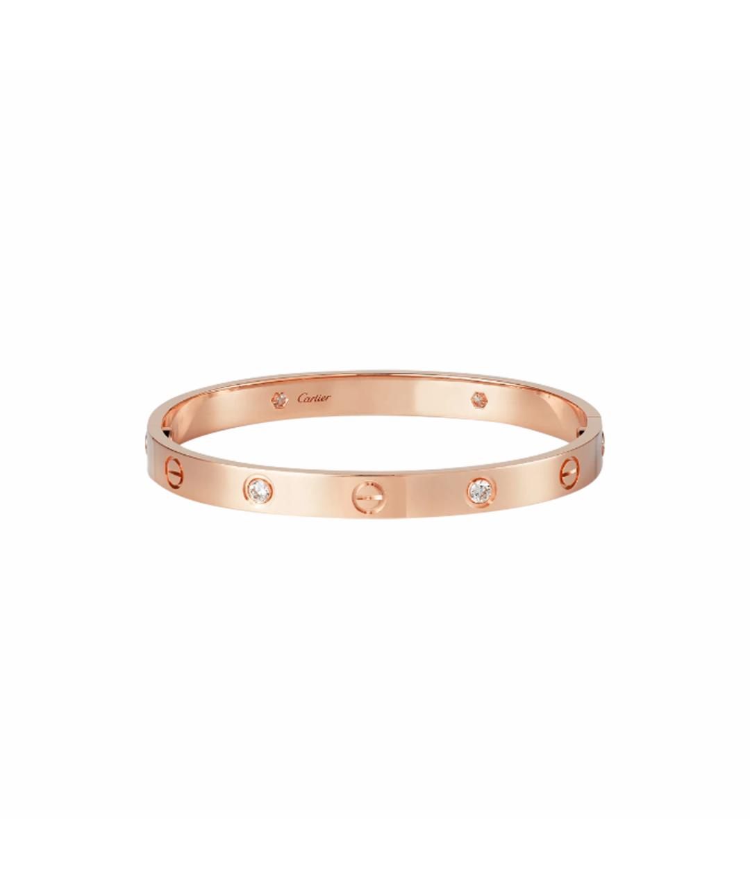 CARTIER Золотой браслет из розового золота, фото 1