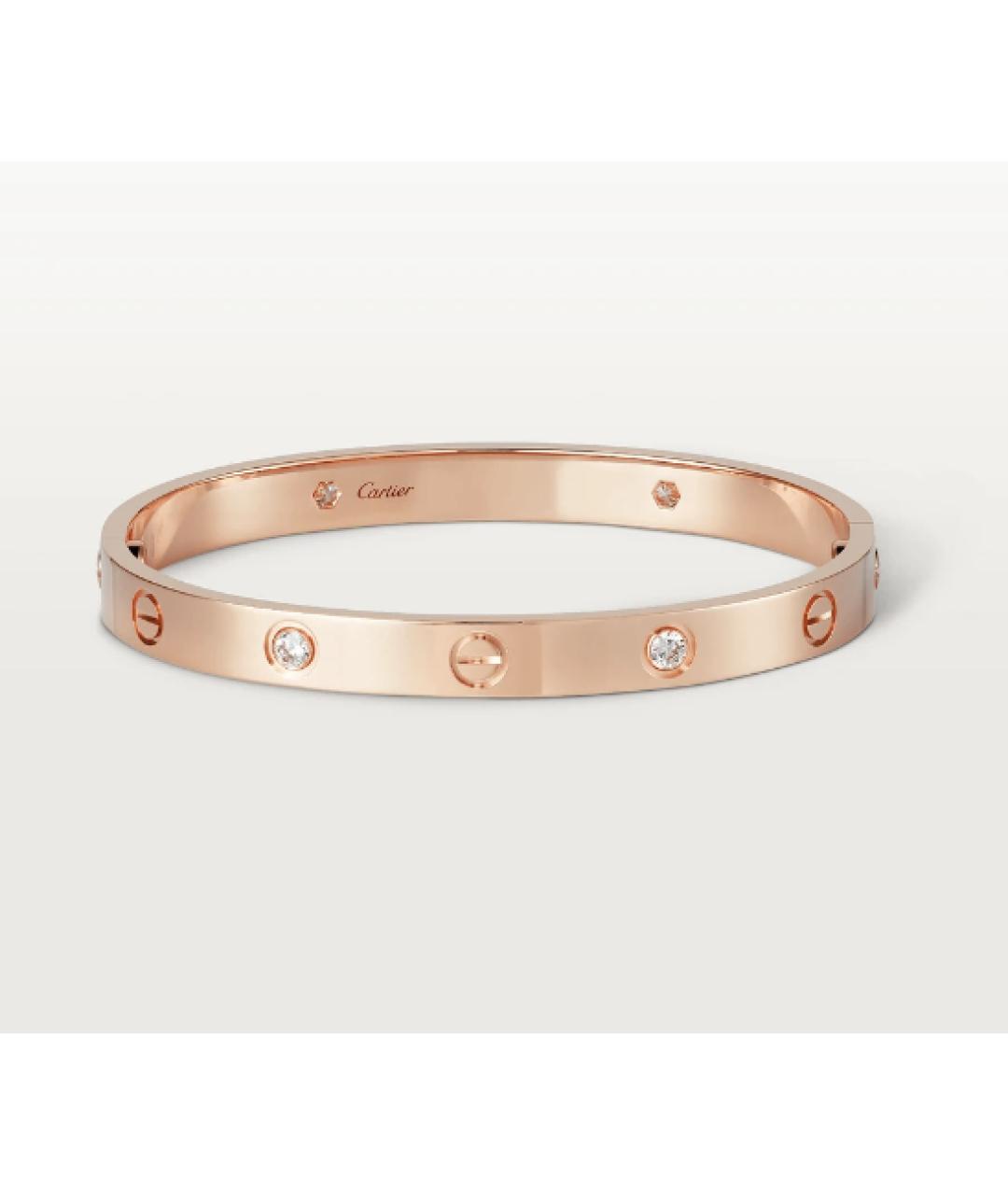 CARTIER Золотой браслет из розового золота, фото 8