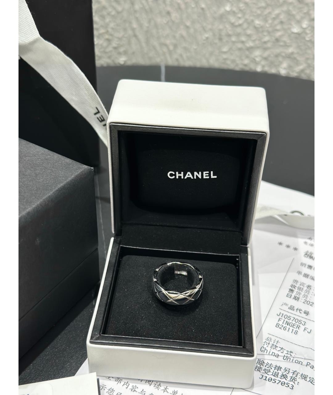 CHANEL Белое кольцо из белого золота, фото 4