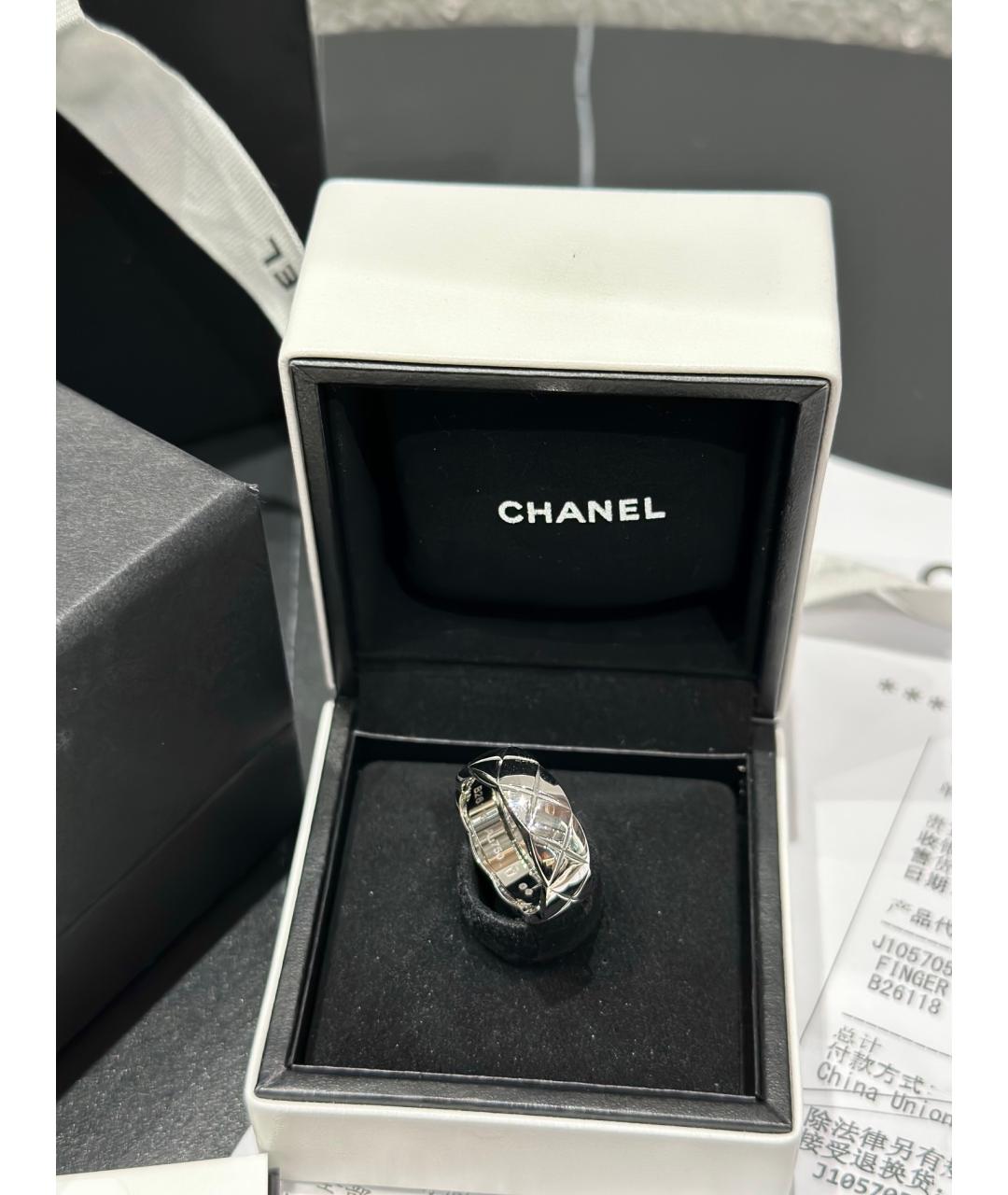 CHANEL Белое кольцо из белого золота, фото 6