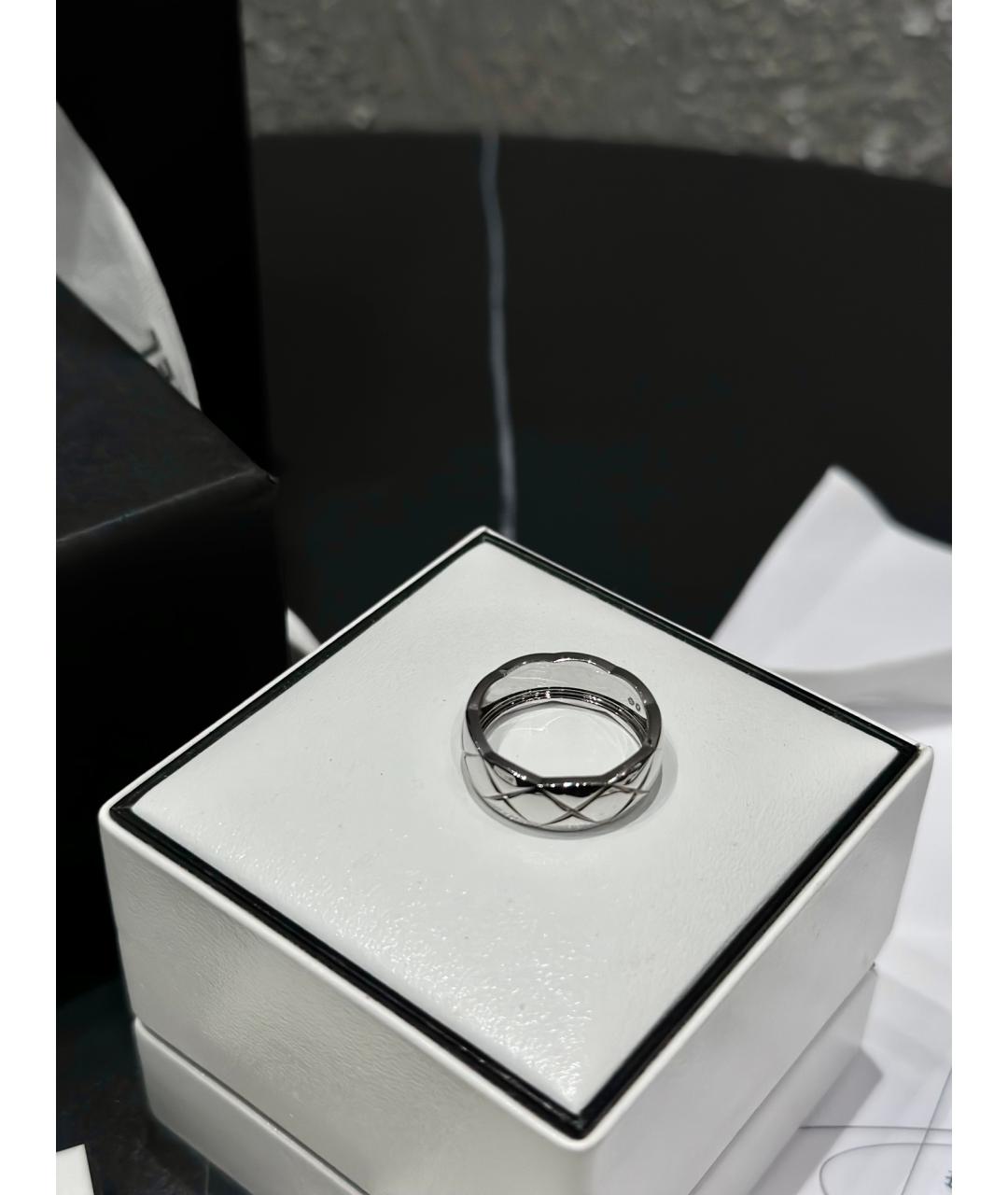 CHANEL Белое кольцо из белого золота, фото 3