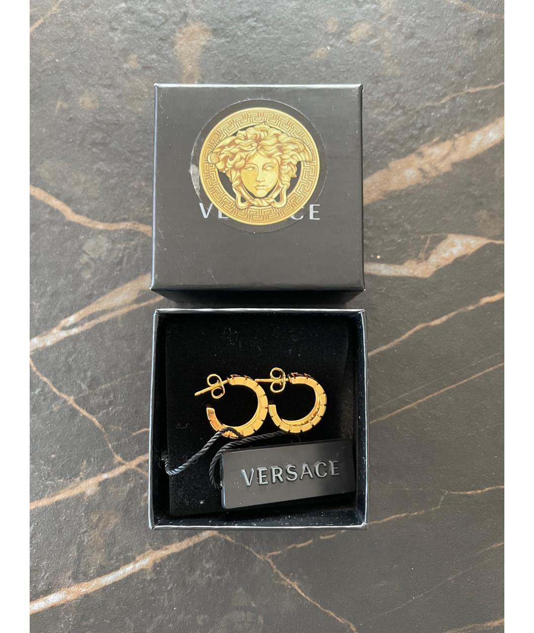 Серьги VERSACE для женщин купить за 31250 руб, арт. 1465056 –  Интернет-магазин Oskelly