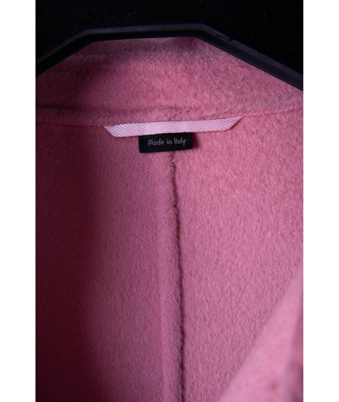 GUCCI Розовое шерстяное пальто, фото 3